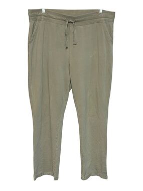 Pact XXL lounge pants straight leg drawstring organic cotton jersey knit casual